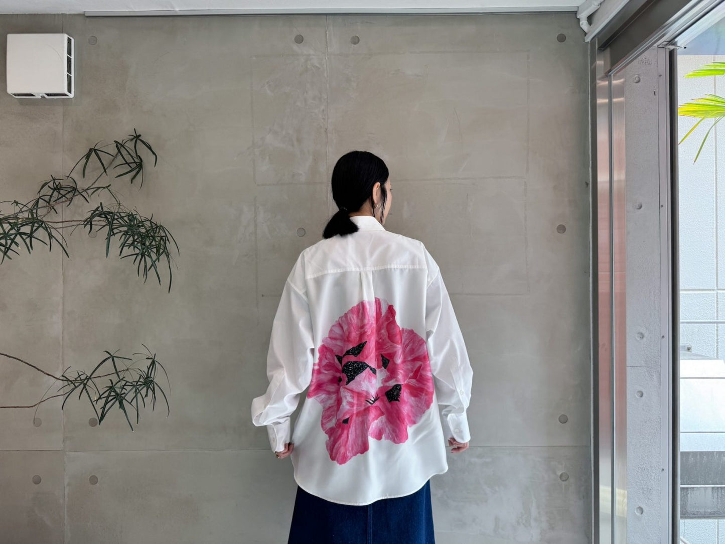 POPPY BACK SHIRT