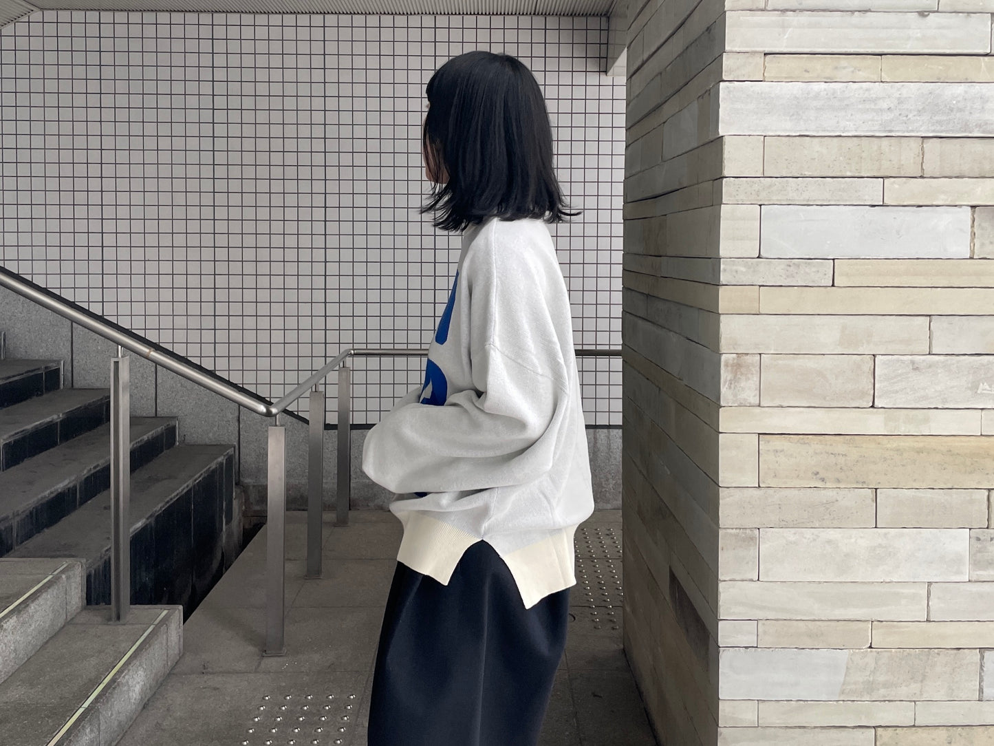 TAMAダブルジャガードニット