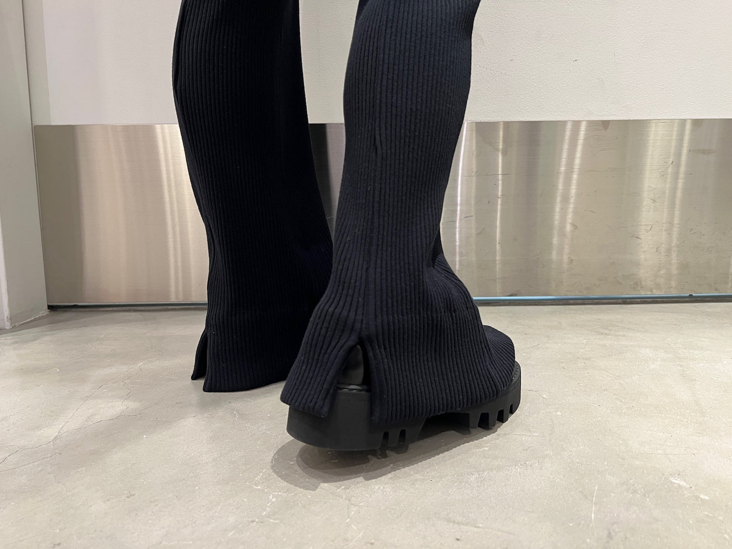 RIBBED LEGGINGS PANTS【25AW】