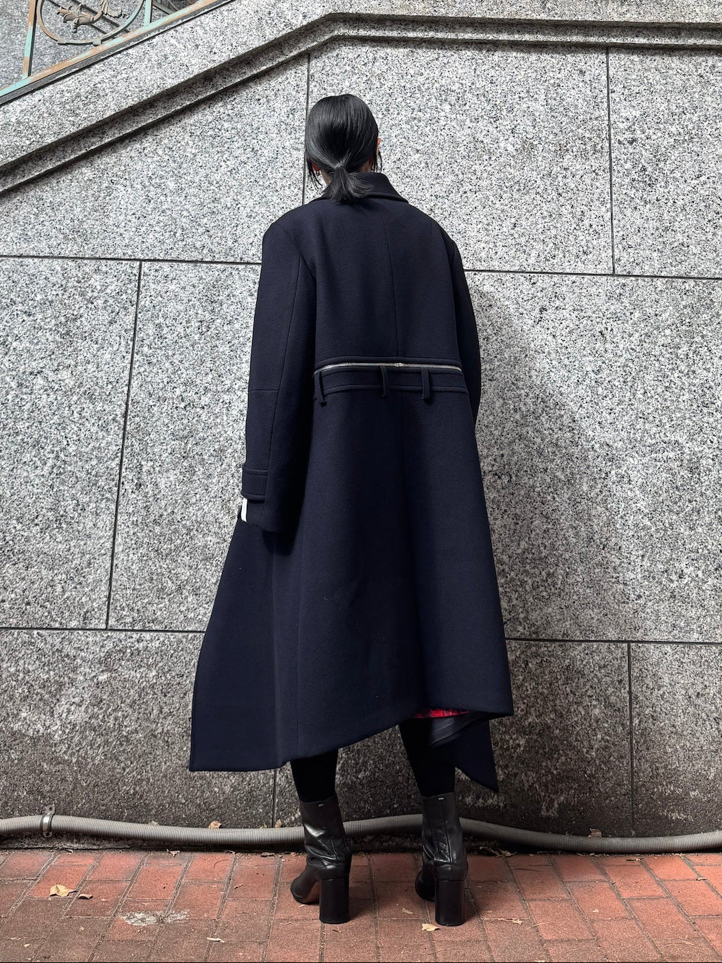 BROKEN DOUBLE BREASTED COAT【25AW】