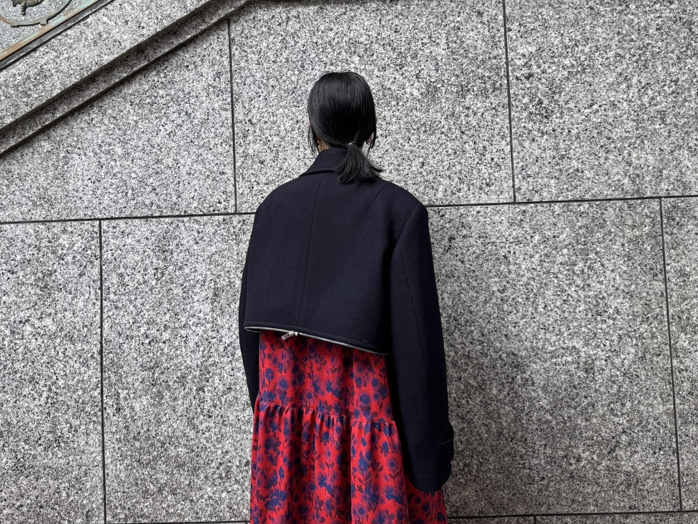 BROKEN DOUBLE BREASTED COAT【25AW】