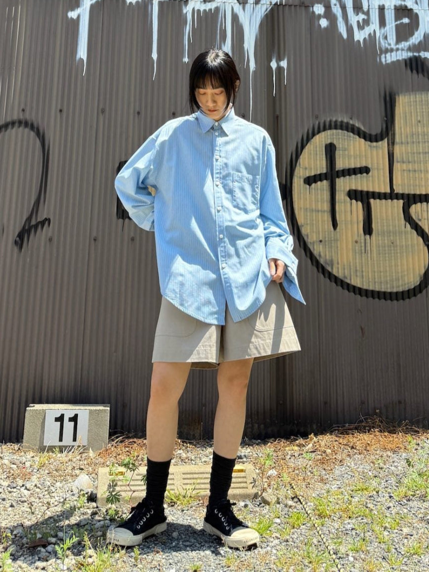 zipper patch short pants【25SS】