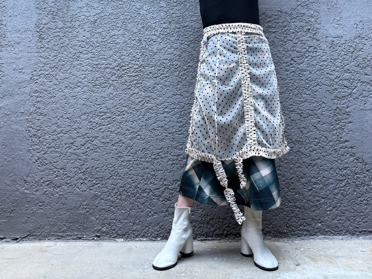 FRILLED BASIC SKIRT【25AW】