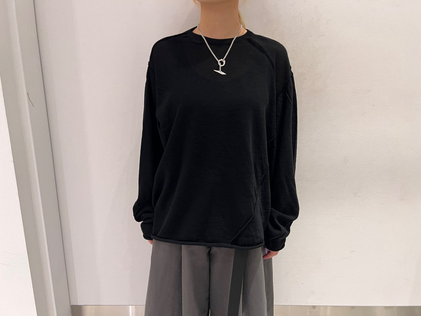クルーネックニット(MEN)【25AW】