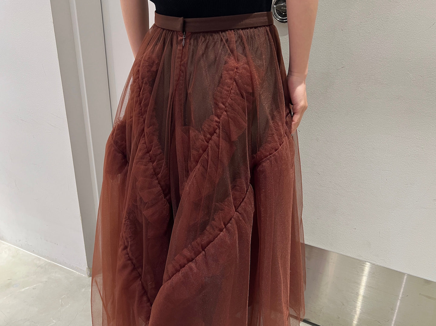 チュールスカート