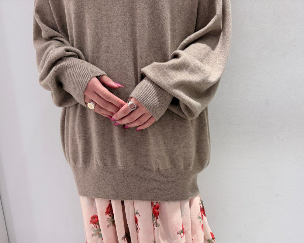 pullover long sleeves high neck