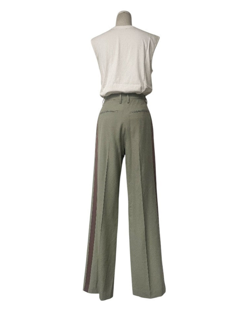 DRIES VAN NOTEN/PORITIA TUXサイドラインパンツ