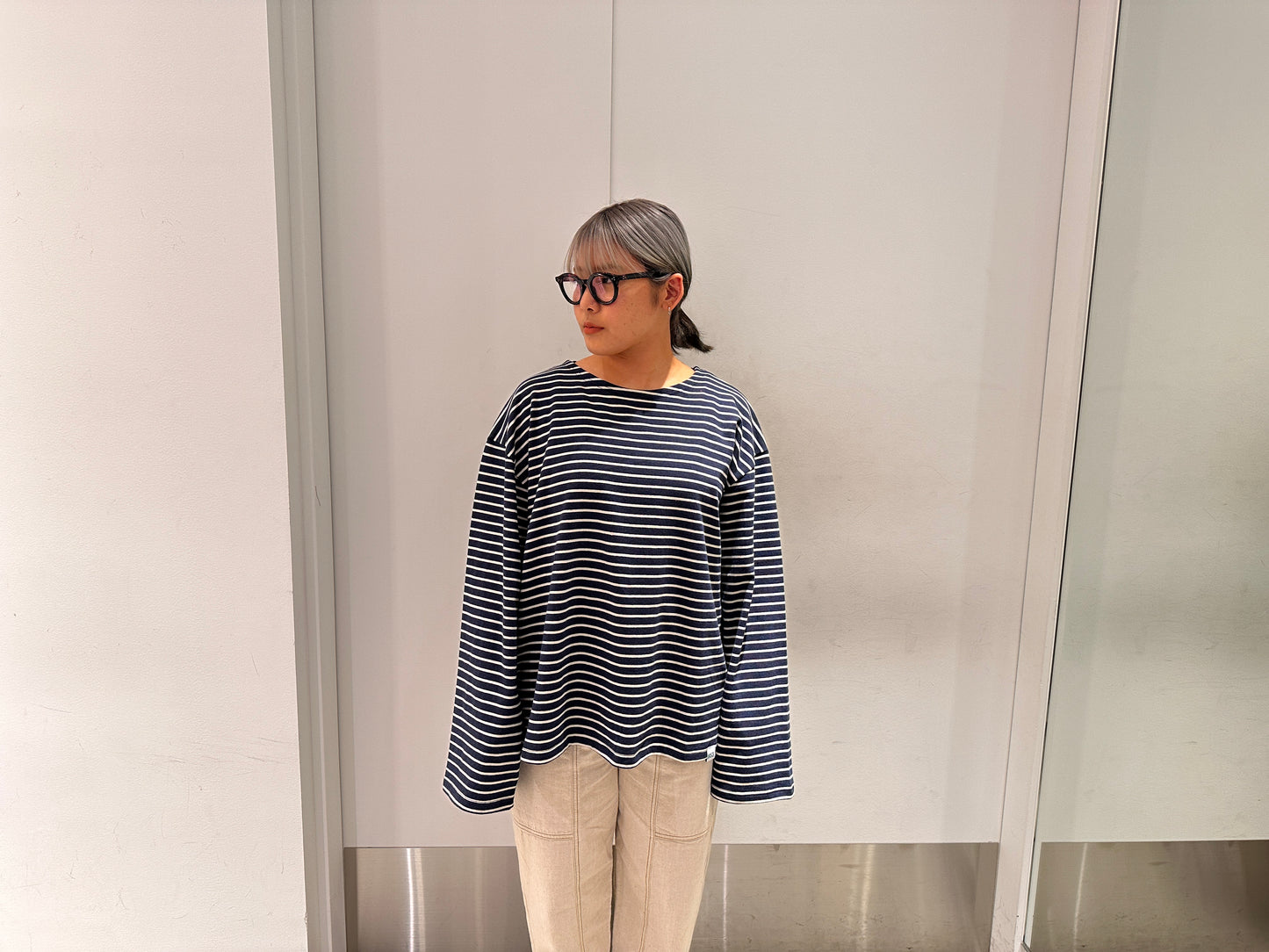 ボーダーロンTシャツ