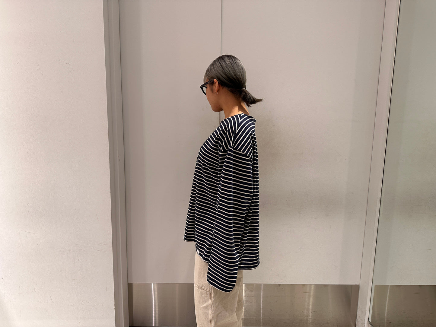 ボーダーロンTシャツ