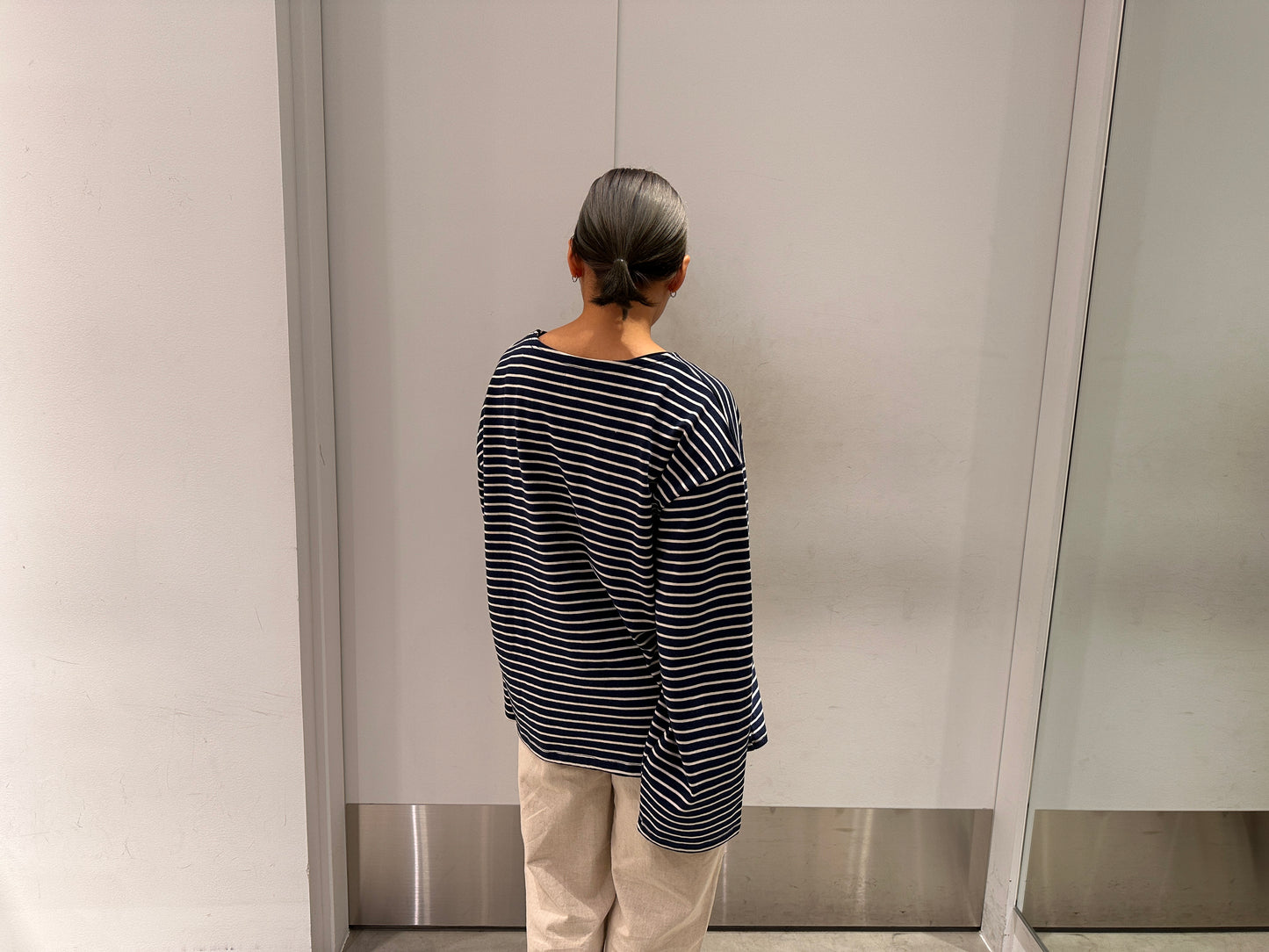 ボーダーロンTシャツ