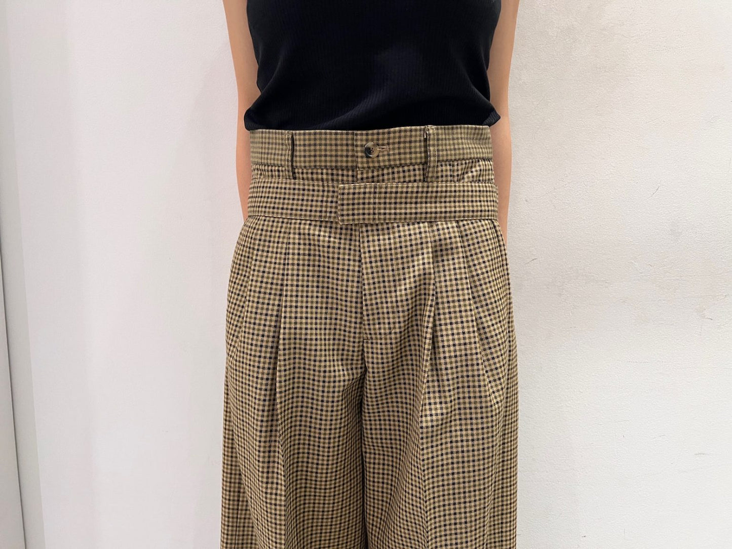 チェックパンツ【25AW】