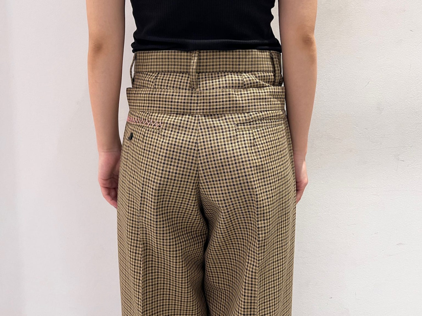 チェックパンツ【25AW】
