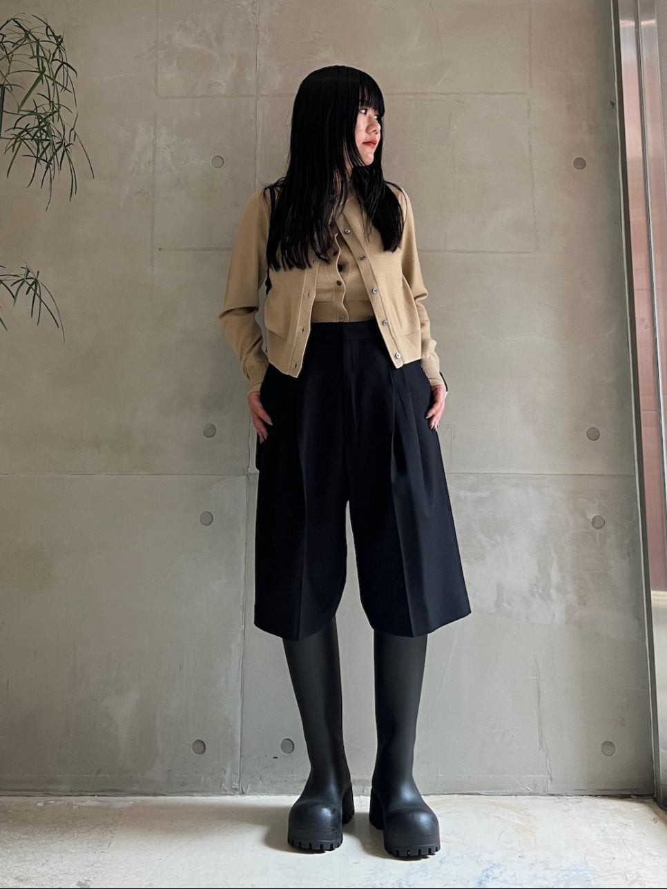 LAYERED CARDIGAN【25AW】