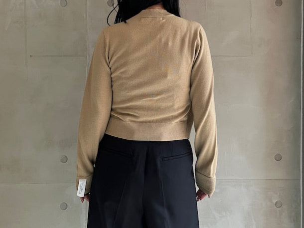LAYERED CARDIGAN【25AW】