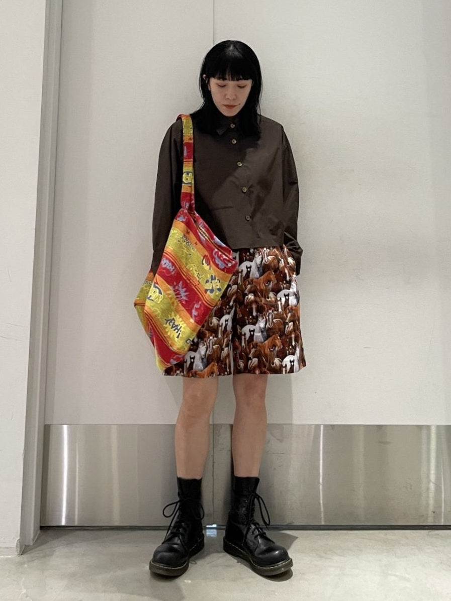 ホース柄ショートパンツ【25SS】