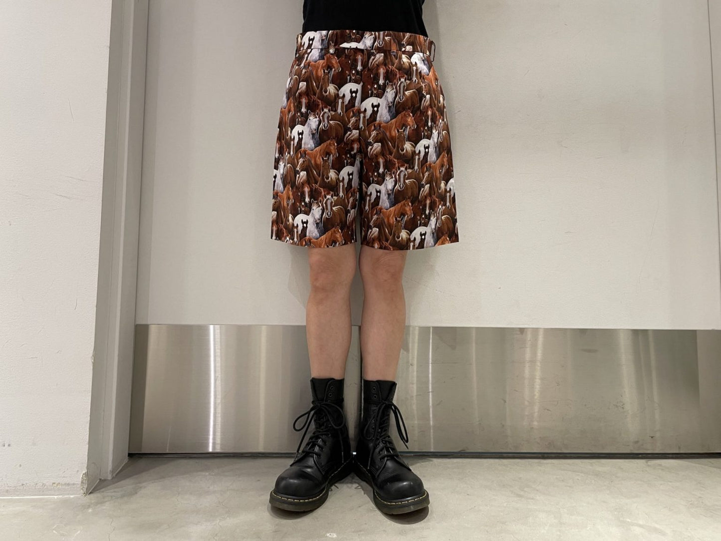 ホース柄ショートパンツ【25SS】