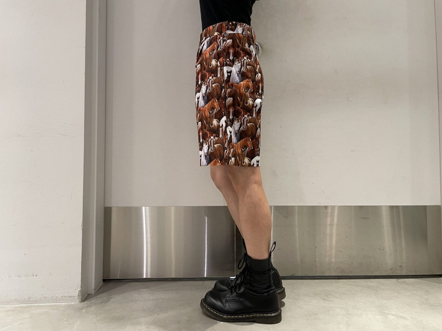 ホース柄ショートパンツ【25SS】