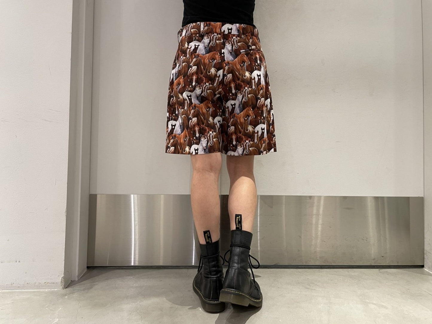 ホース柄ショートパンツ【25SS】