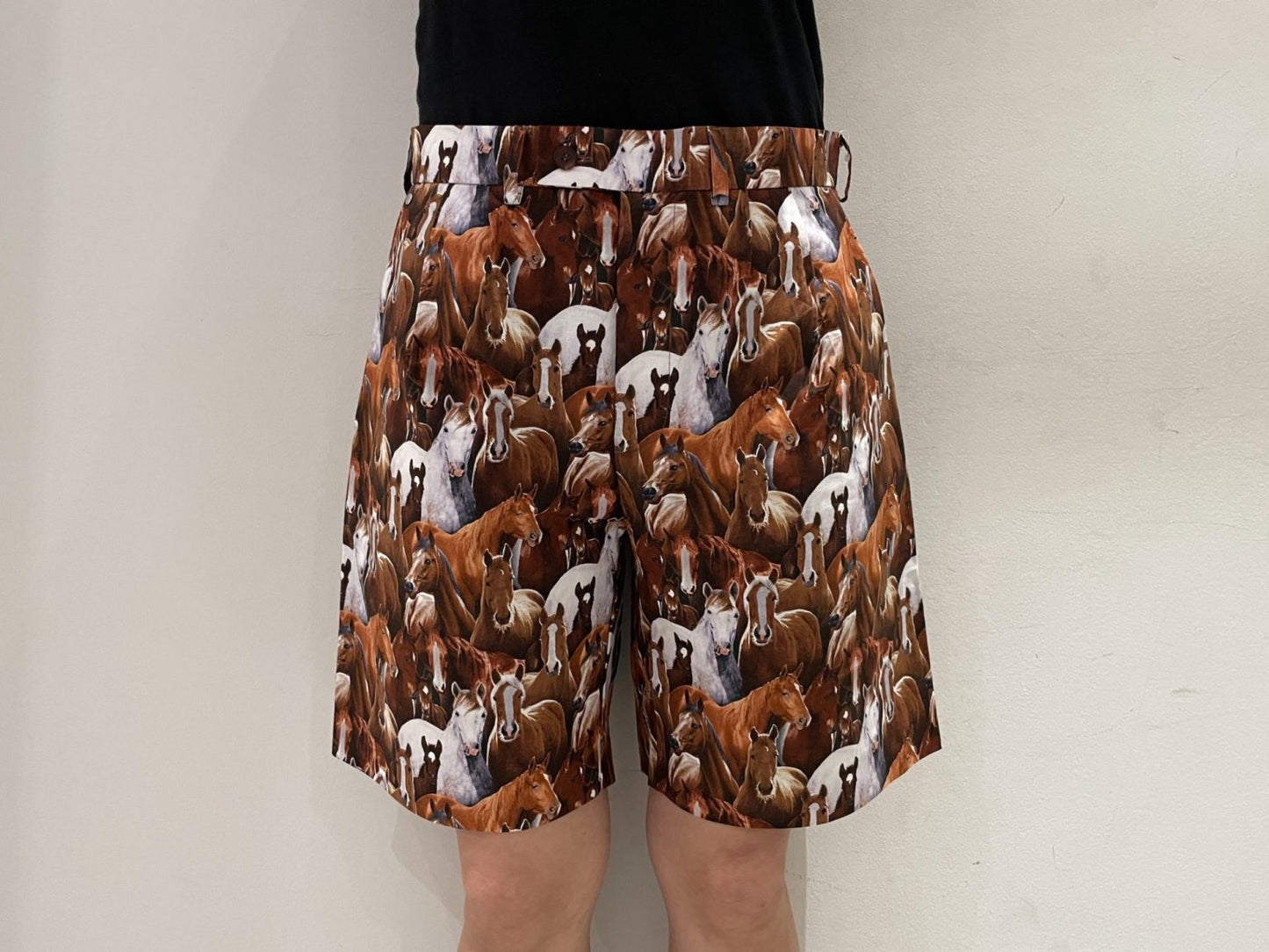 ホース柄ショートパンツ【25SS】