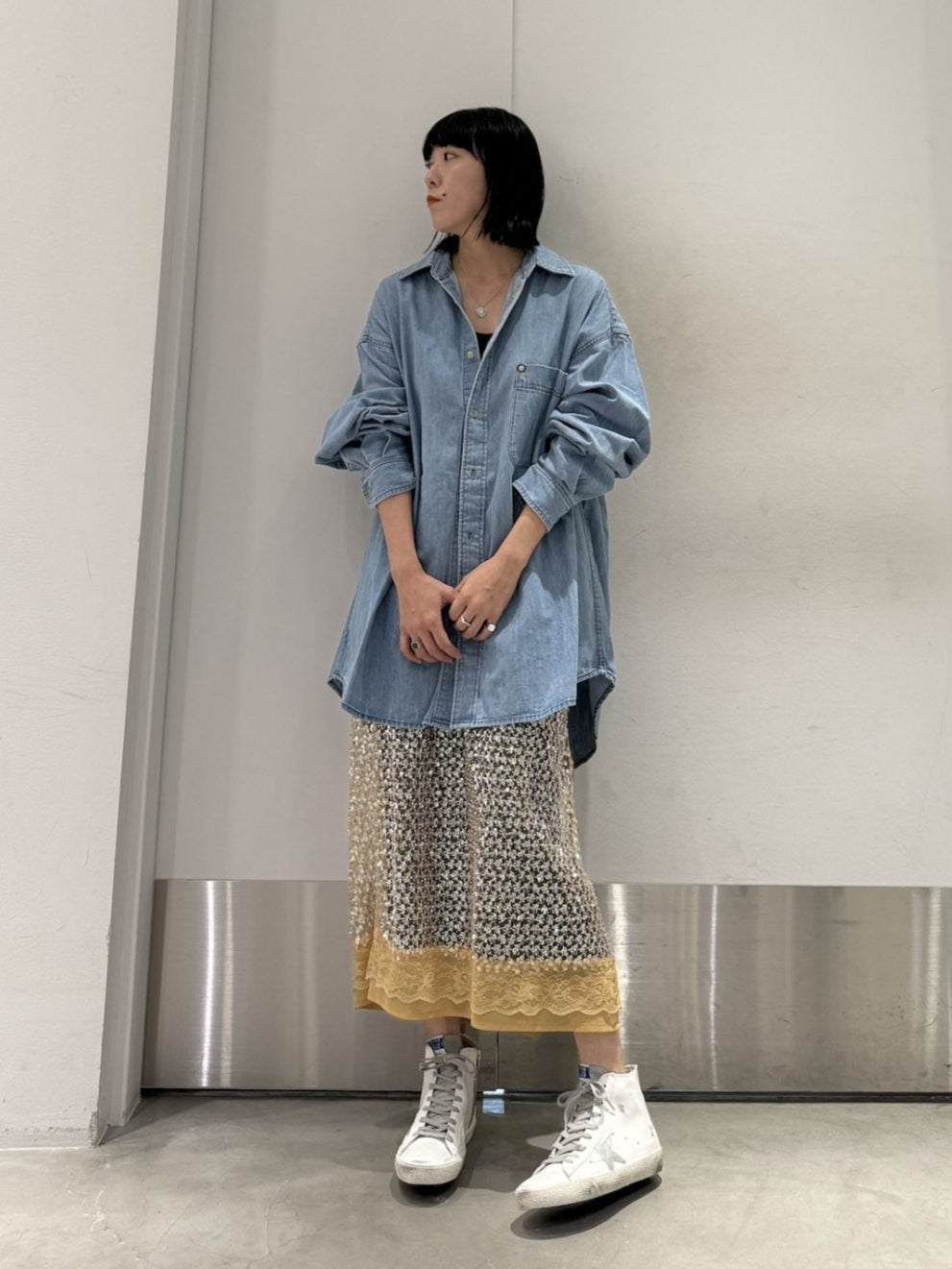 BIG DENIM SHIRT【25AW】