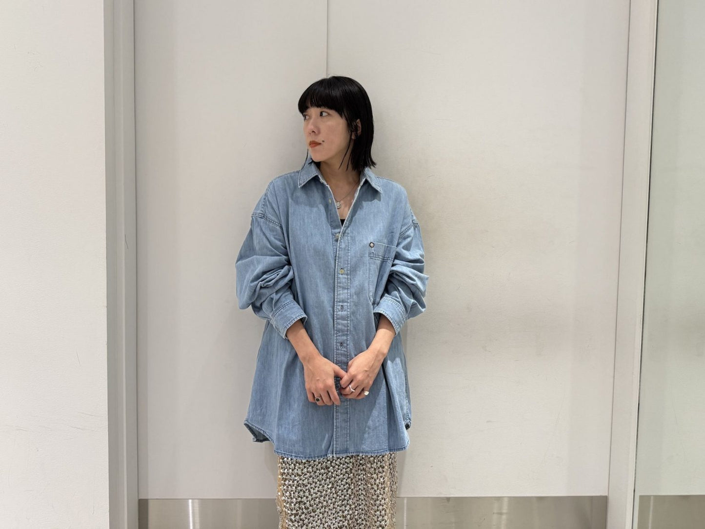 BIG DENIM SHIRT【25AW】