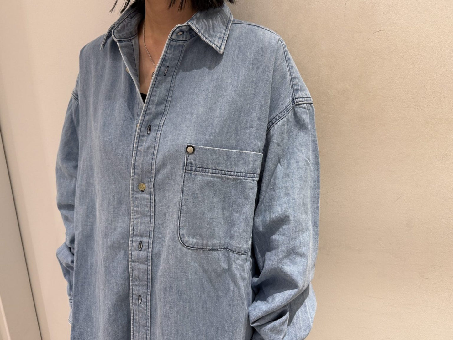BIG DENIM SHIRT【25AW】
