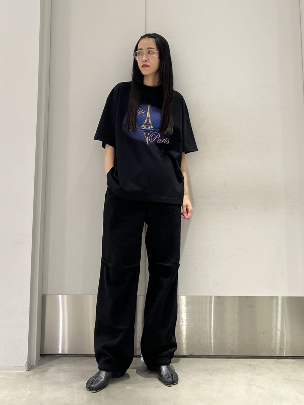 NIGHT IN PARIS OVERSIZED T-SHIRT【25AW】