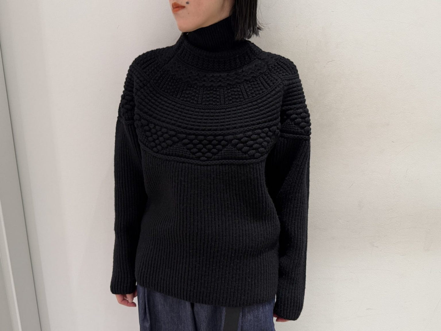 ハイネックリブニット(MEN)【25AW】