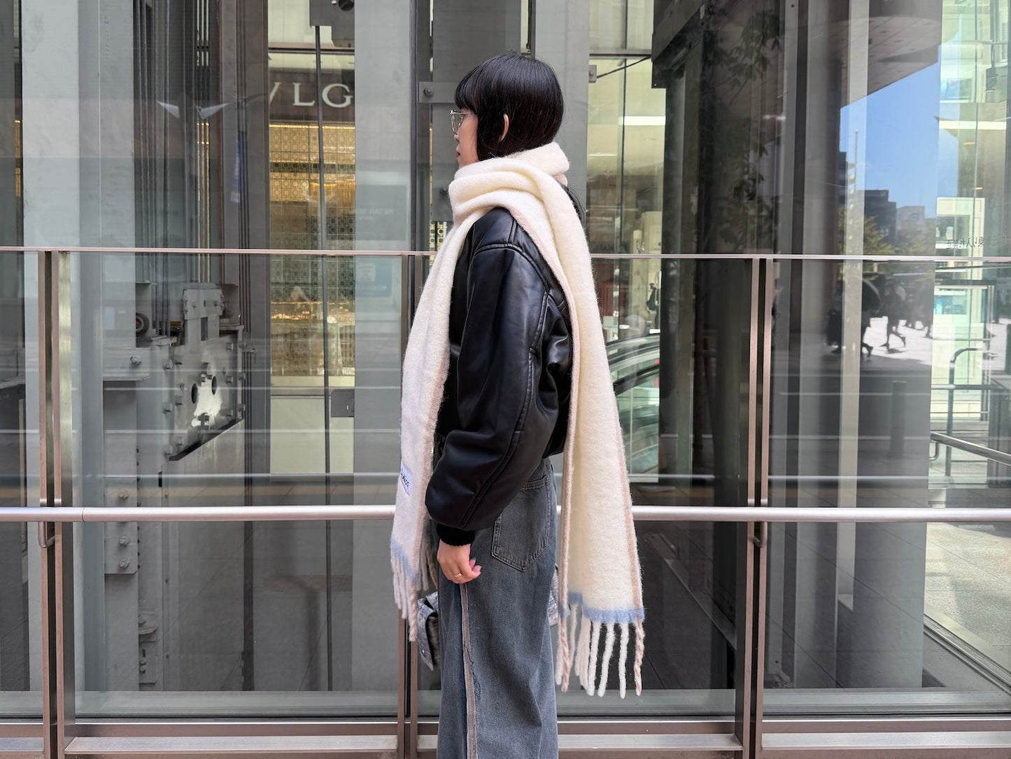 モヘアストール【25AW】