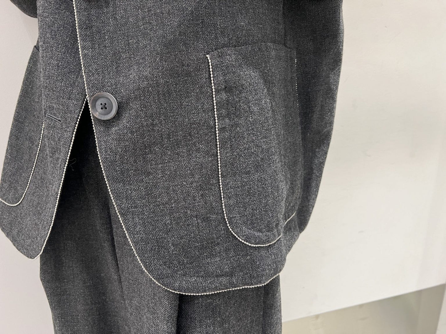 ウールテーラードジャケット