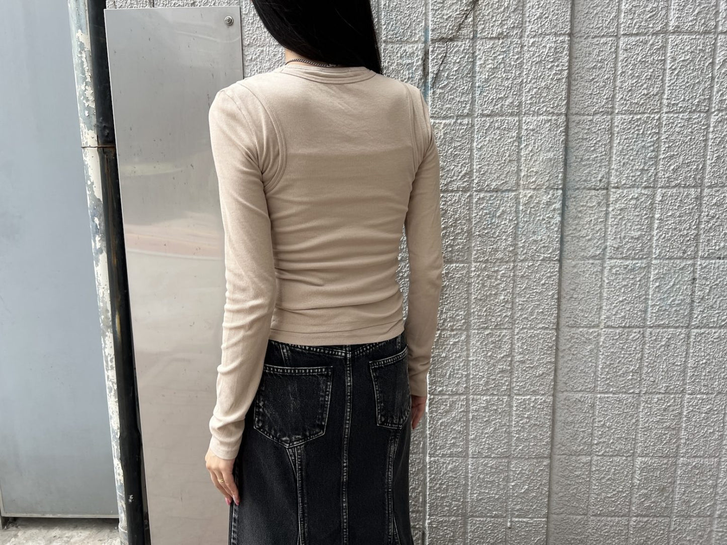 レイヤードロングスリーブTシャツ【25AW】