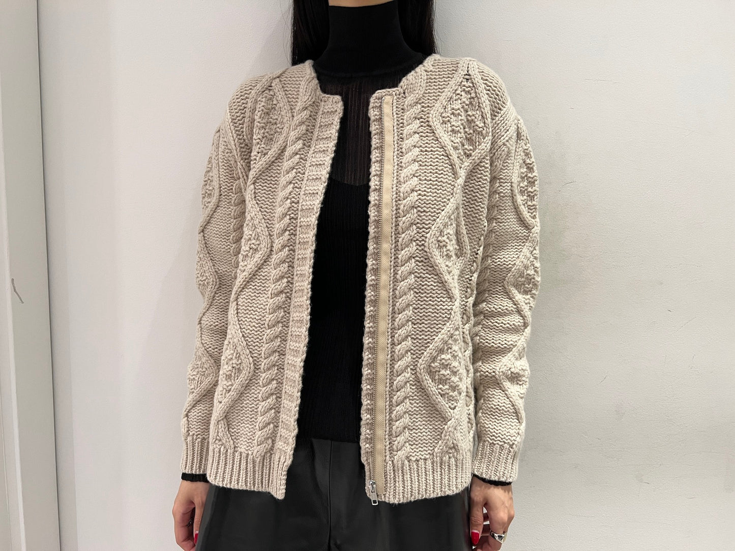 オーバーサイズVネックベスト【23AW】
