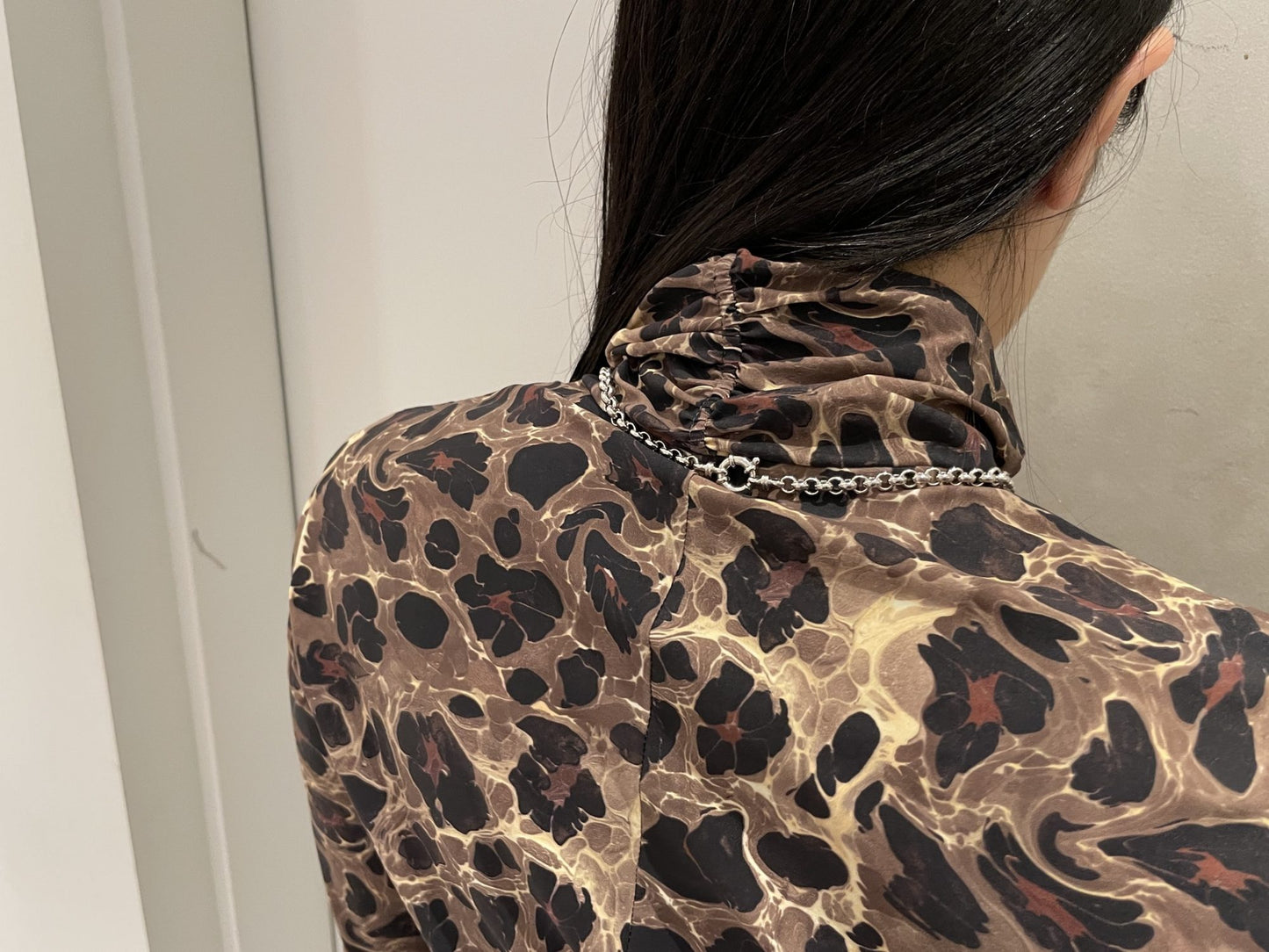 LEOPARD TURTLENECK【25SS】