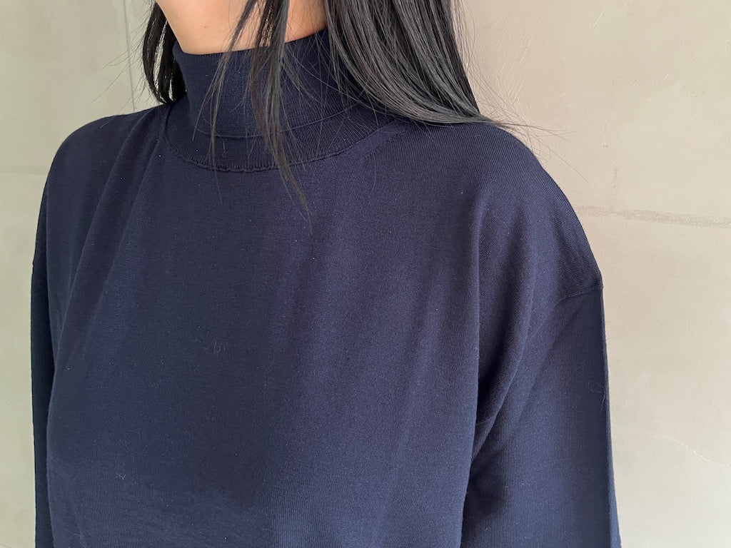 high neck pullover long sleeves knit【25AW】