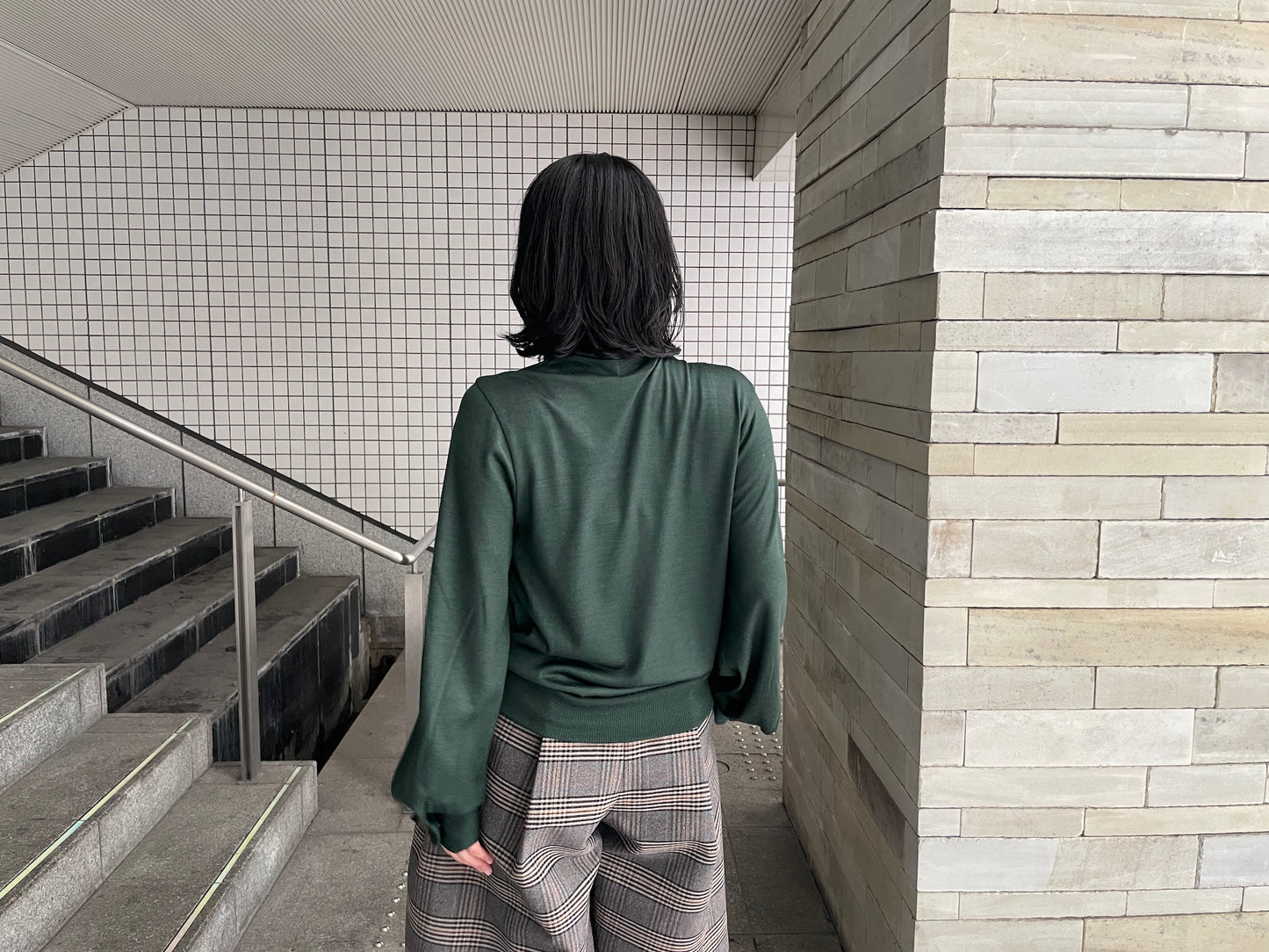 ボウタイ付カットソー【23AW】