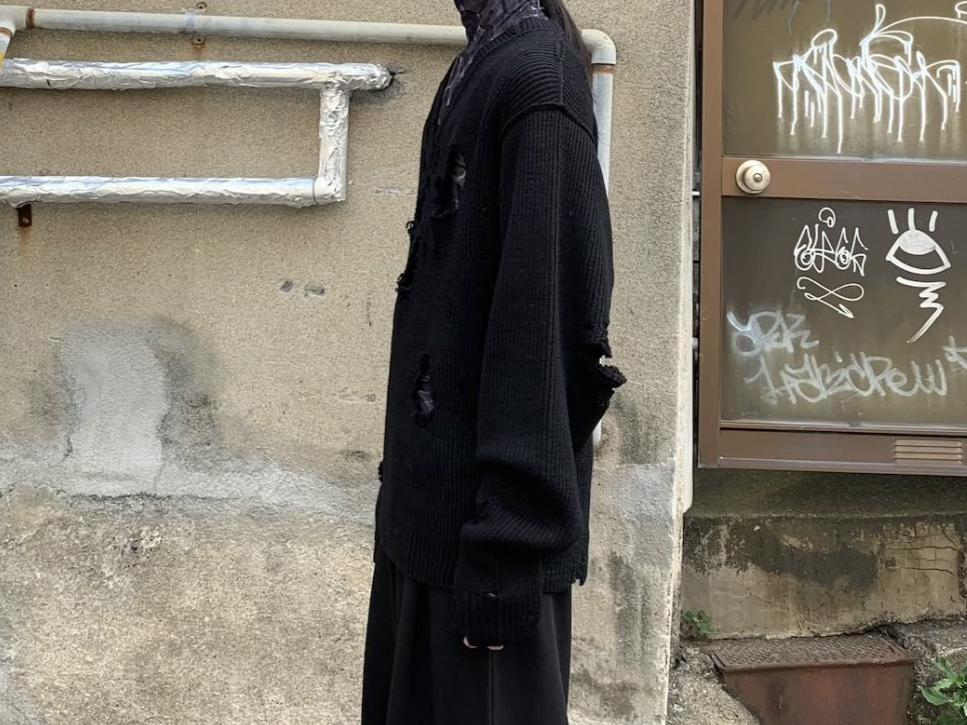 DESTROYED SWEATER