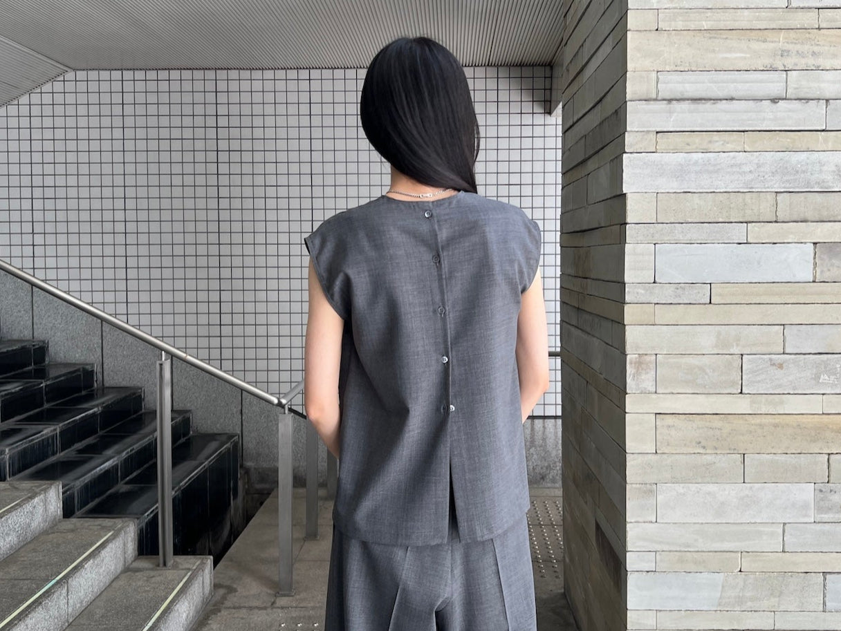 スリーブレスカットソー【25SS】