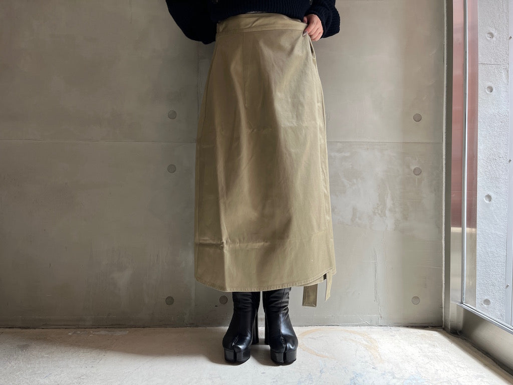 wrap skirt【25AW】