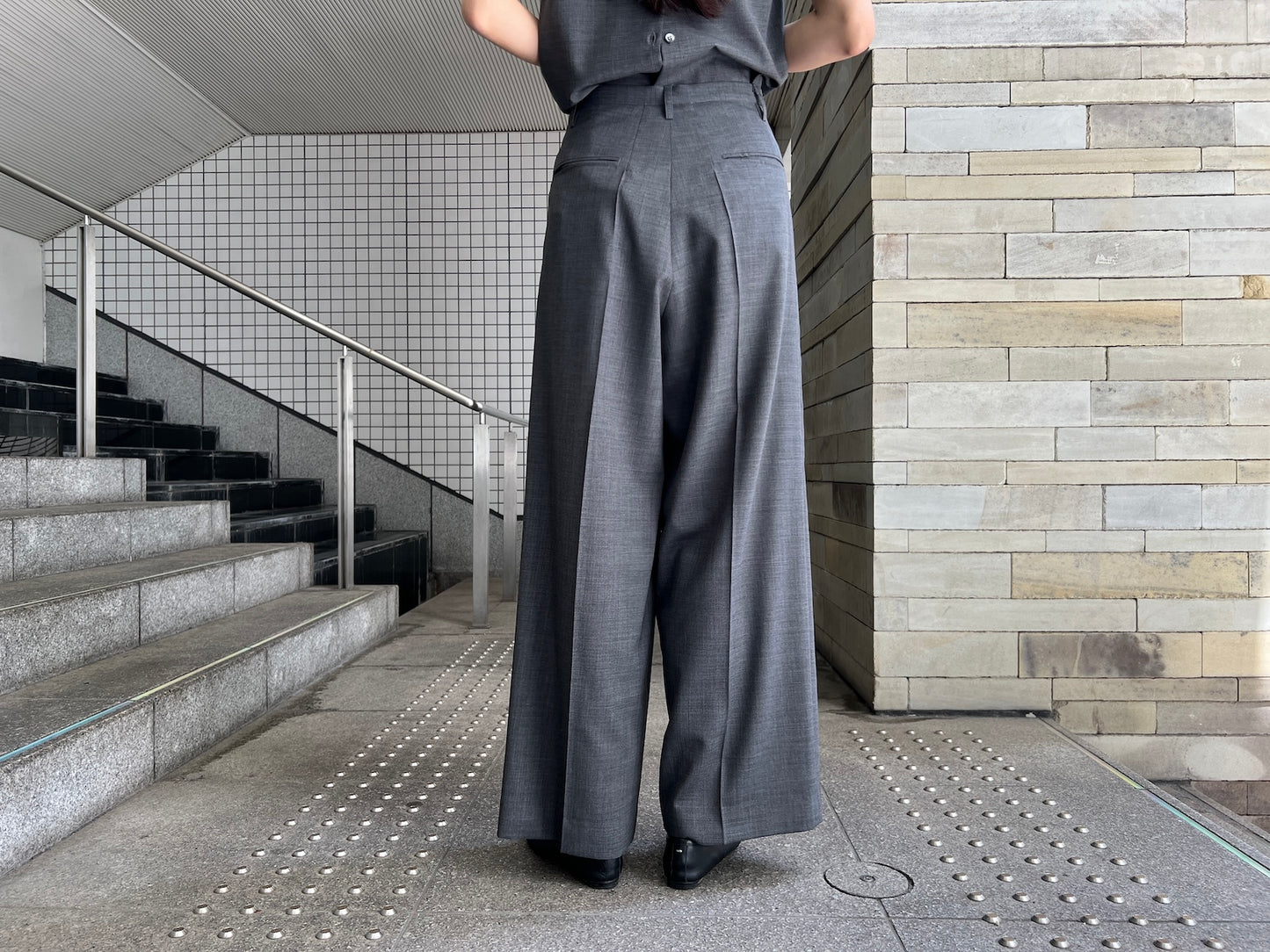 タックワイドパンツ【25SS】