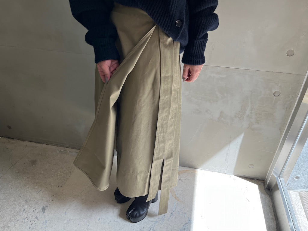 wrap skirt【25AW】