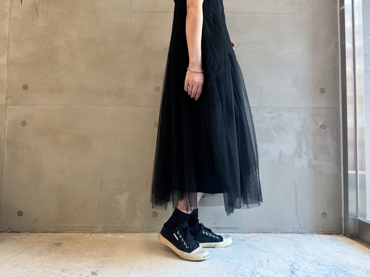 チュールレイヤードワンピース【25AW】
