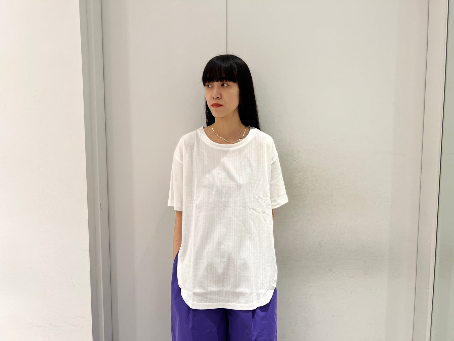 NEEDLE CUT Tシャツ