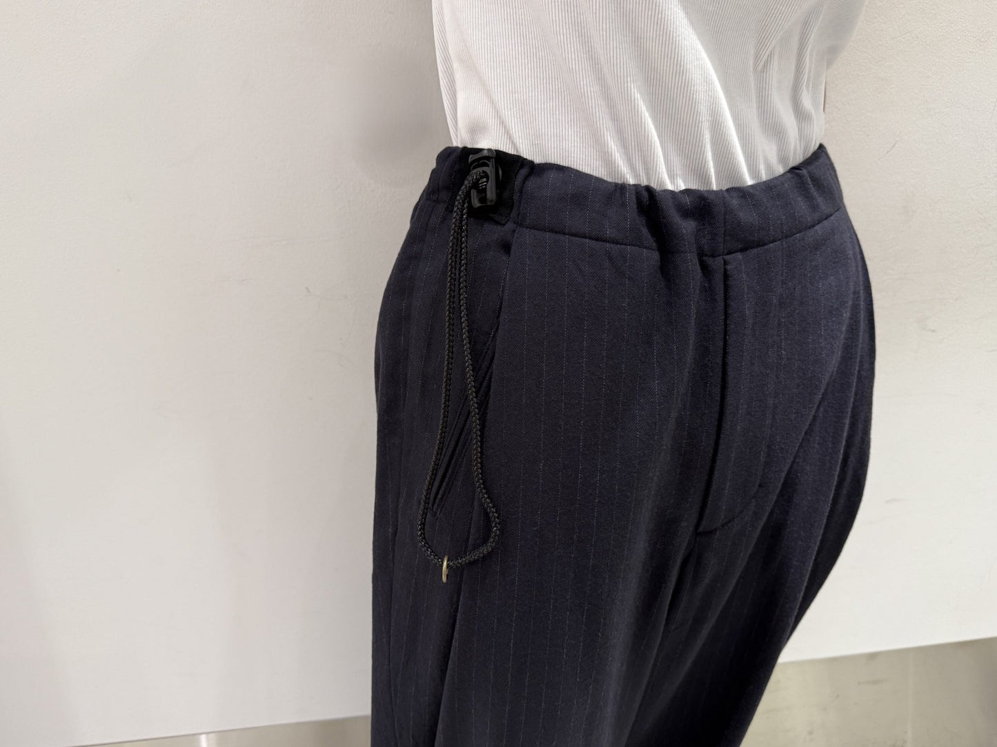 FLANNEL STRIPE NO-BRAINER PANTS【25AW】