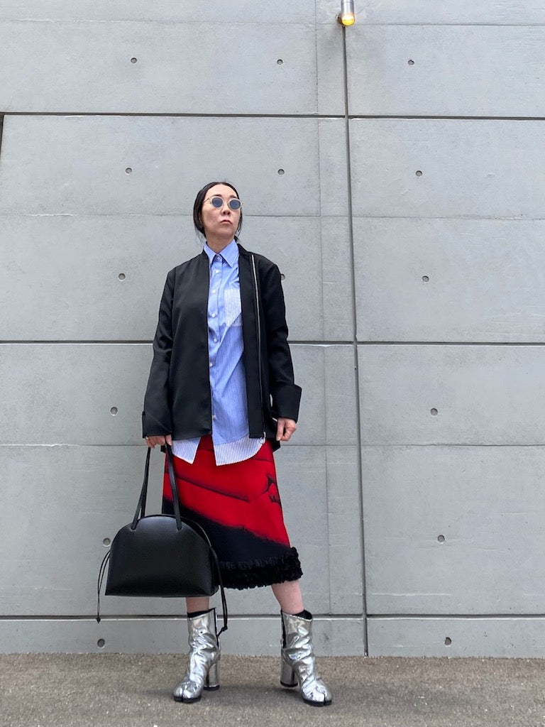 MIXED STRIPE SHIRT【25SS】