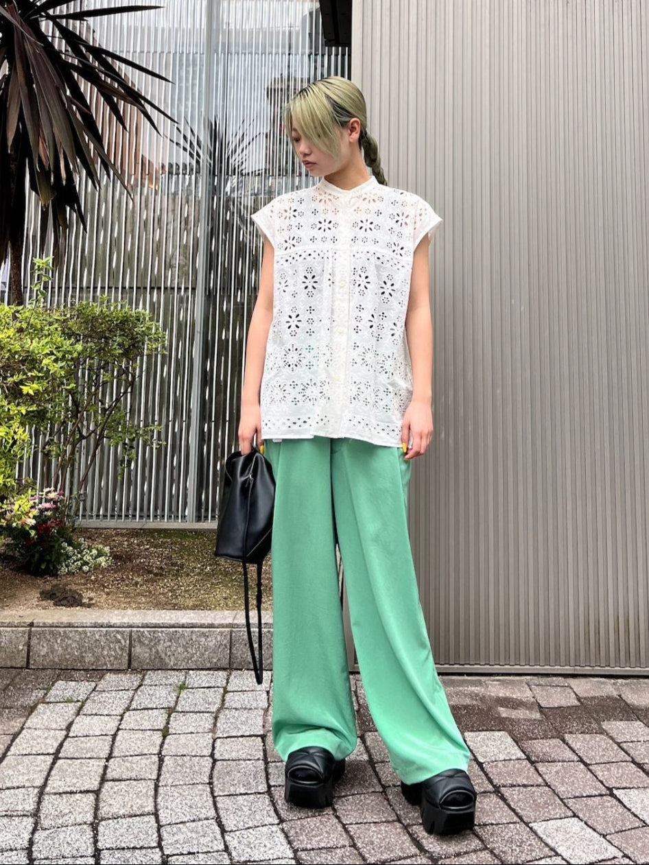 スリーブレスブラウス【25SS】