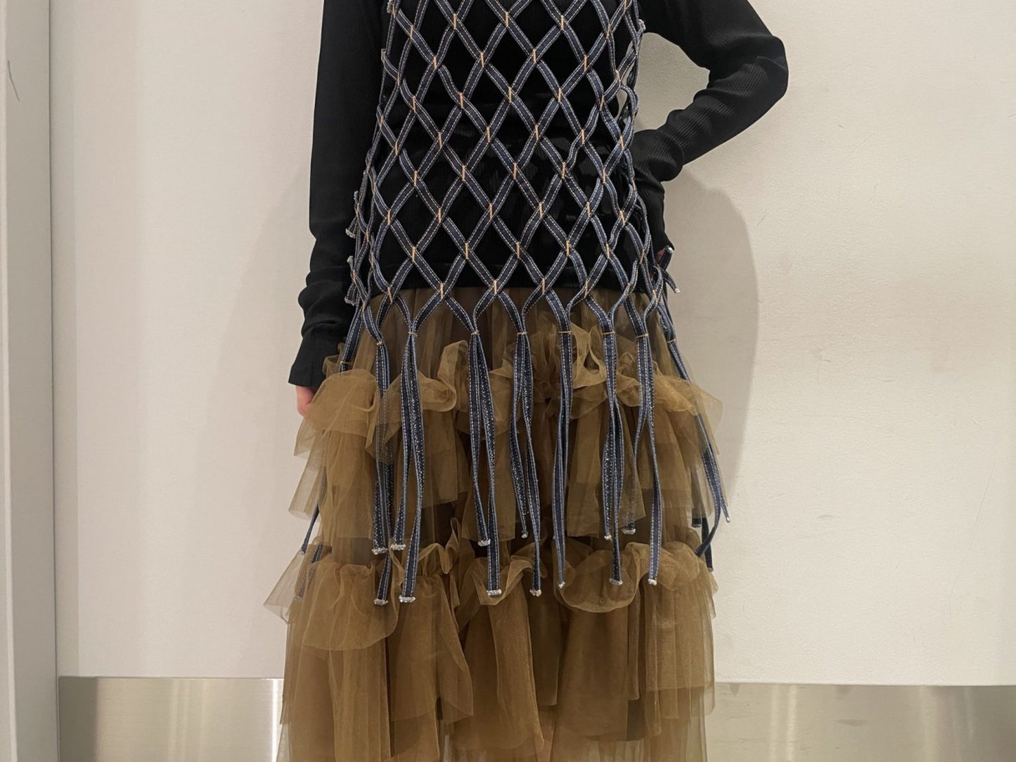 デニムエプロン