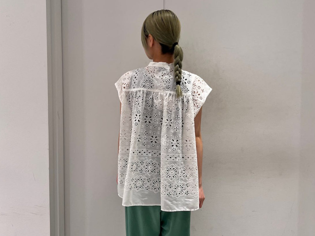スリーブレスブラウス【25SS】