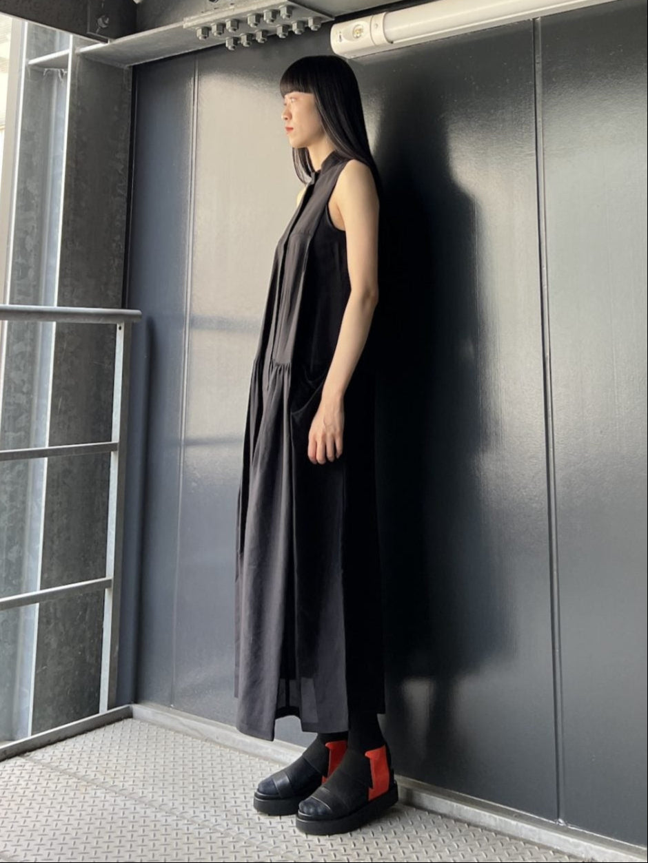 NYLON MIDI HOOD COAT【23AW】