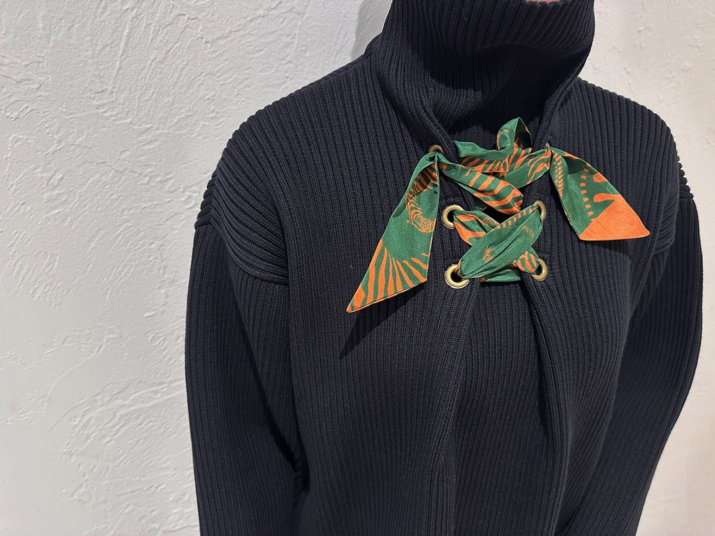 タートルリブニット