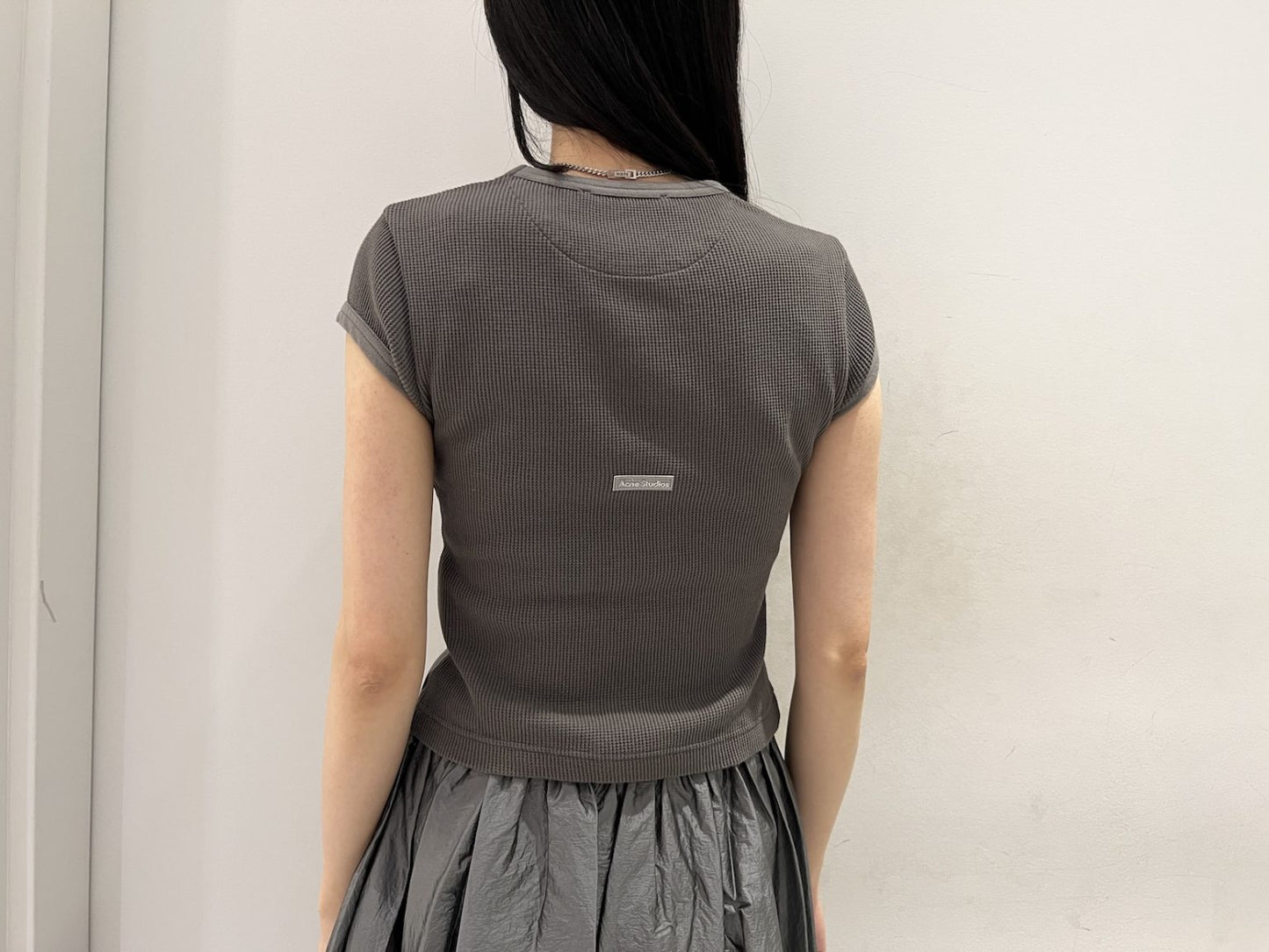 クルーネックフィットTシャツ